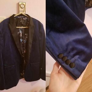 Inc-international-concepts Men's Blue and Navy Suit